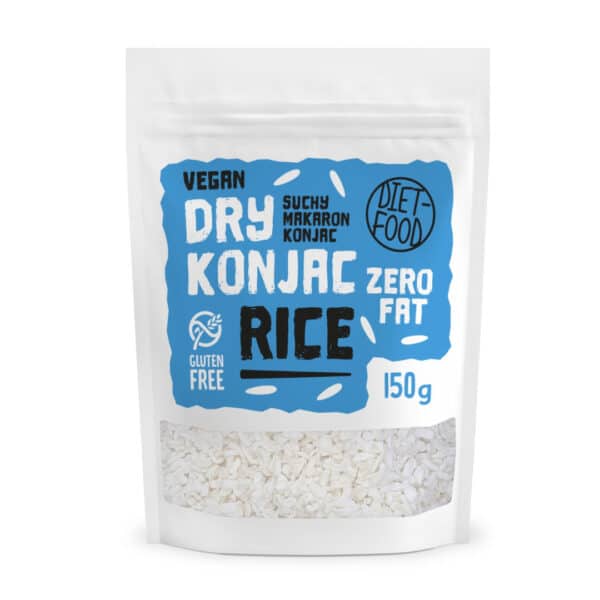 Riso secco Shirataki Konjac Pasta - Diet Food 150gr