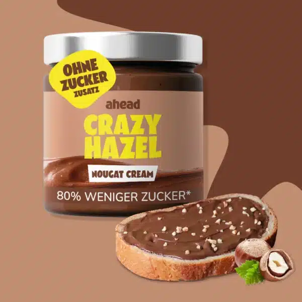 Crema spalmabile Zero zuccheri Crazy Hazel 200gr Ahead