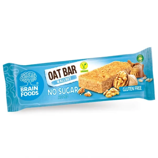 Flapjack alle Noci Senza Glutine 70gr - Brain Foods