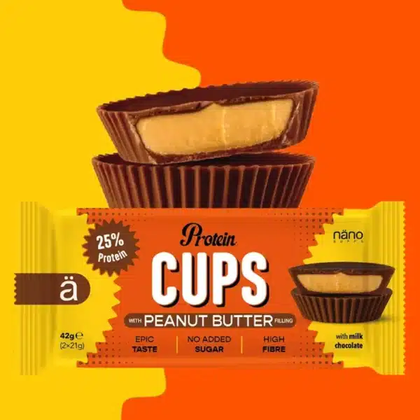 Protein Cups - Cioccolato e Burro di Arachidi - 42g Nano