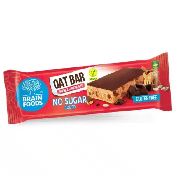 Flapjack al Doppio Cioccolato Senza Glutine 70gr - Brain Foods