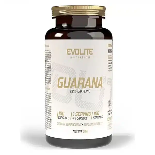 Evolite Guaranà 22% Caffeina 455mg 100 Capsule vegetali