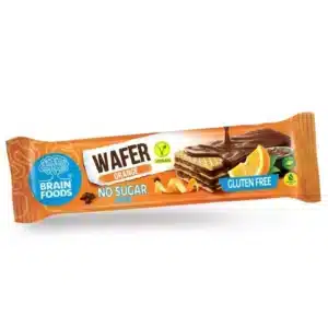 Wafer all'arancia Senza Glutine 40gr - Brain Foods