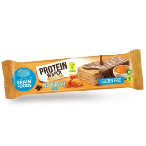 Wafer al Caramello Senza Glutine 40gr - Brain Foods