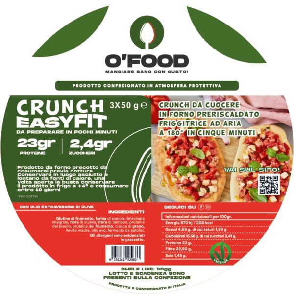 Crunch EasyFit 3x50gr - O Food