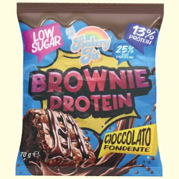 Brownie Proteico al gusto Cioccolato Fondente 50gr - Bakery FIT