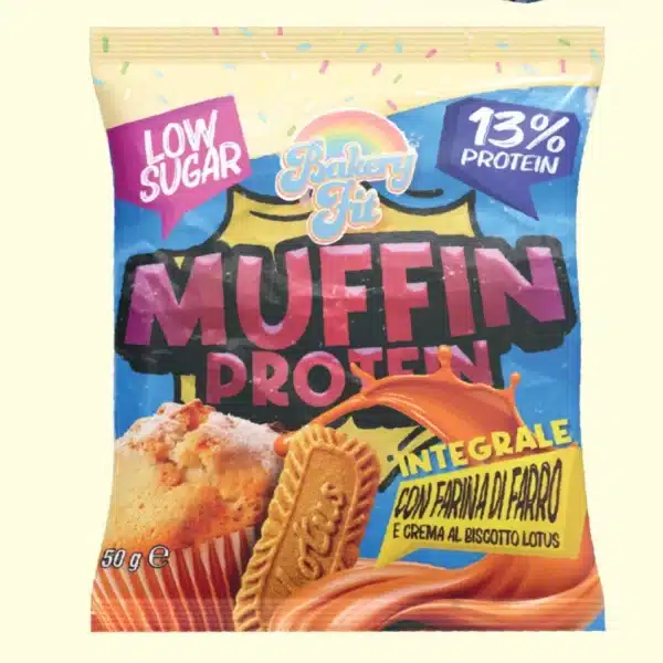 Muffin Proteico Lotus Cream 50gr - Bakery FIT