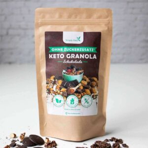 Keto Granola croccante al cioccolato 250gr