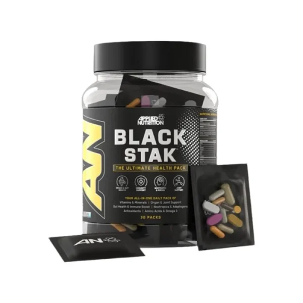 Black Stak - The Ultimate Health Pack Applied Nutrition 30 bustine