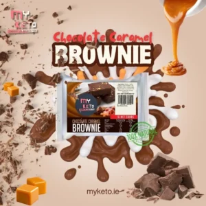 Brownie Keto al cioccolato e caramello 50gr - My Keto