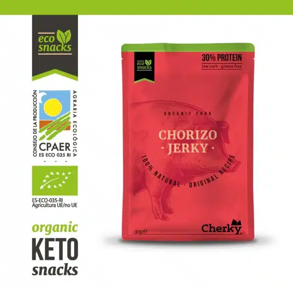 Keto Bastoncini di Chorizo 30gr - Cherky