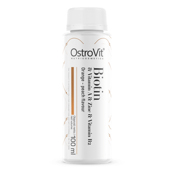 OstroVit Biotina e Vitamina A e Zinco e Vitamina B2 Shot 100 ml