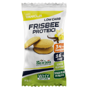 Frisbee proteici e lowcarb 36gr - Why Nature