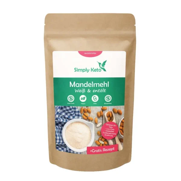 Farina di mandorle disoleate 500g Simply Keto