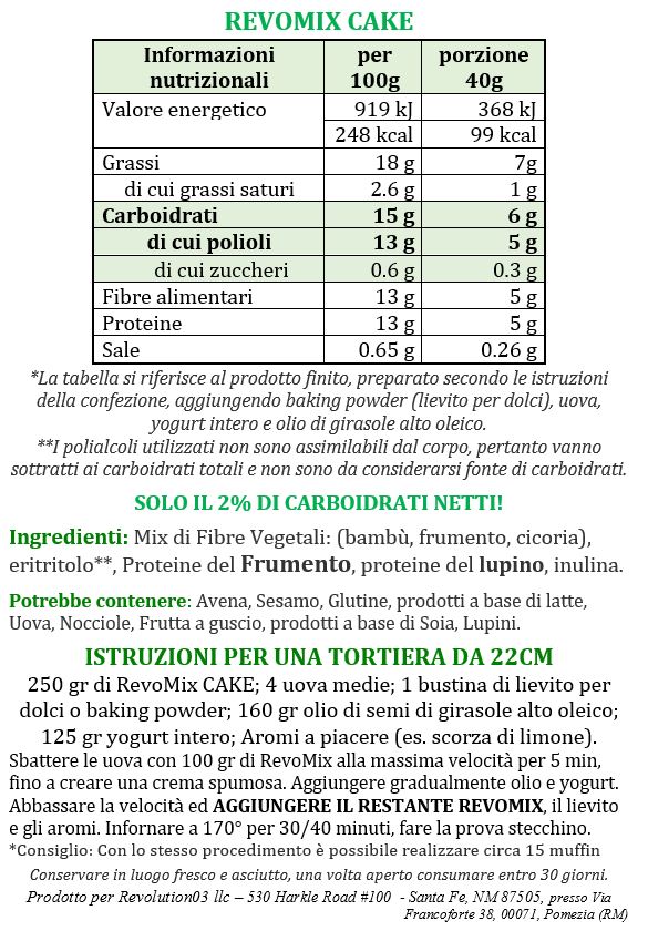 RevoMix Cake Revolution03 125gr 