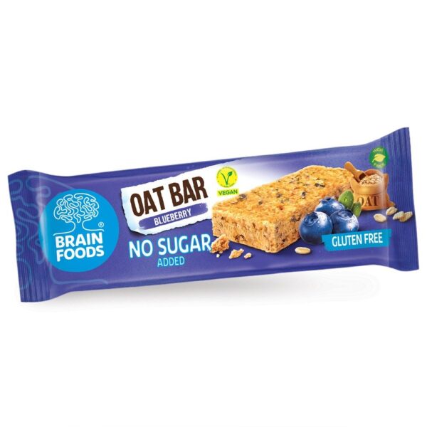 Flapjack ai Mirtilli Senza Glutine 70gr - Brain Foods