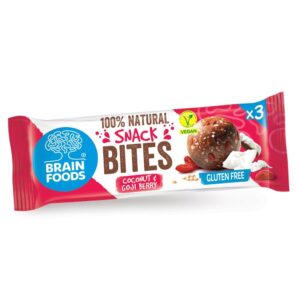 Bites senza glutine Cocco e bacche di Goji 48g - Brain Foods