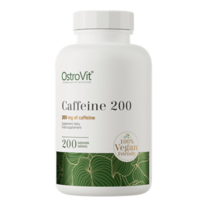 Caffeina 200 mg VEGE 200 compresse Ostrovit