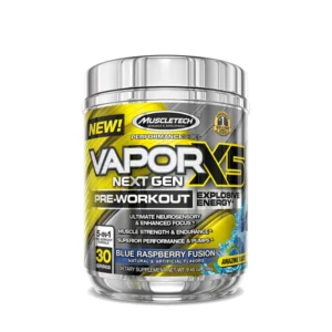 Pre-workout Vapor X5 Next Gen 266gr Blue Rasberry Fusion - MuscleTech