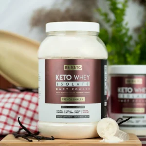 Keto Whey Isolate + MCT – Vaniglia francese 800g - Be Keto