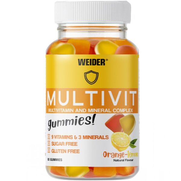 Weider Multivit Gummies - 80 caramelle gommose