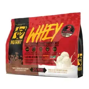 Mutant Whey Dual Chamber 2720gr - Triplo Cioccolato e Cioccolato Fudge Brownie