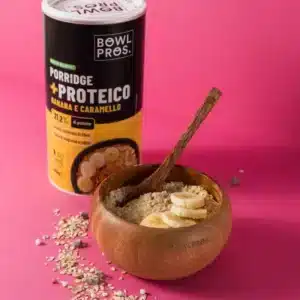 Protein Porridge Banana & Caramello Salato 450gr Bowlpros