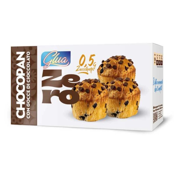 Chocopan con Gocce di Cioccolato 3x50gr Glua