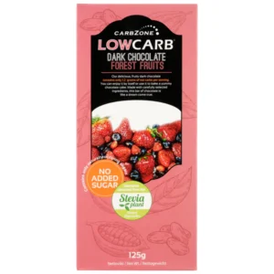Cioccolato fondente ai frutti di bosco low carb 125g Carb Zone