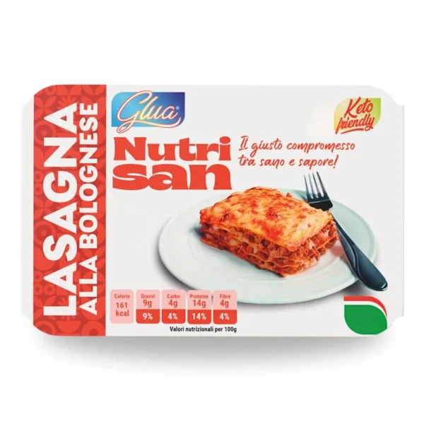 Lasagna proteica alla bolognese 50gr Glua