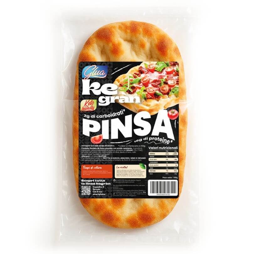 Pinsa-proteica-keto-kegraan Base Pinsa proteica 180gr Glua