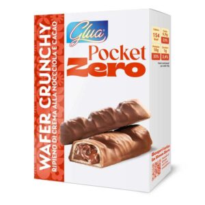 Wafer croccante con crema nocciola Pocket ZERO