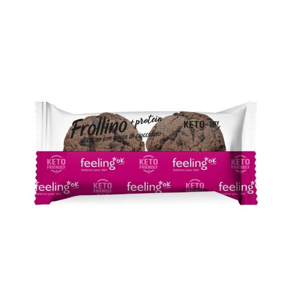 Frollino al cacao con gocce sg +protein Feeling ok