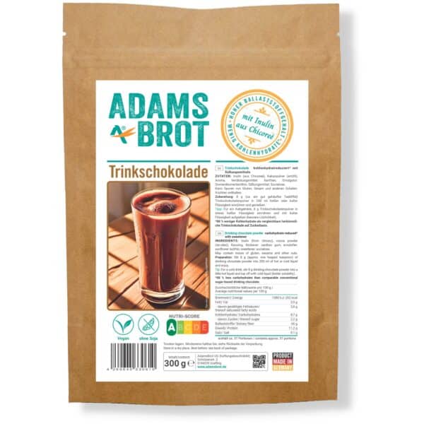 Cioccolato Keto da bere in polvere 300gr | Adams Brot