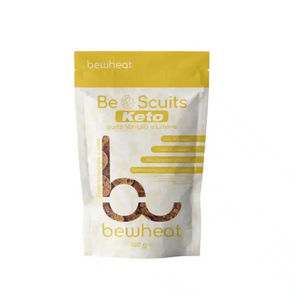 Keto BESCUITS Vaniglia Limone con edulcoranti 150gr