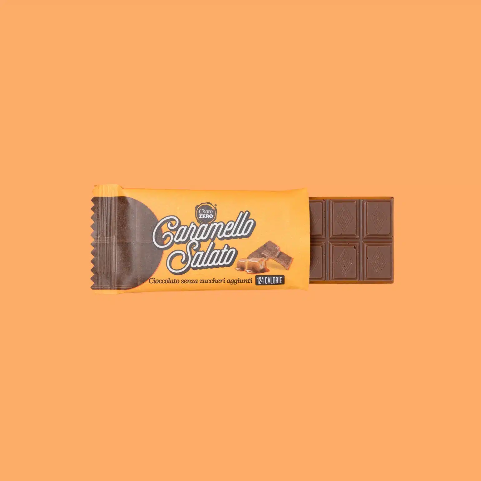 CaramelloSalato ChocoZero Caramello Salato 25gr