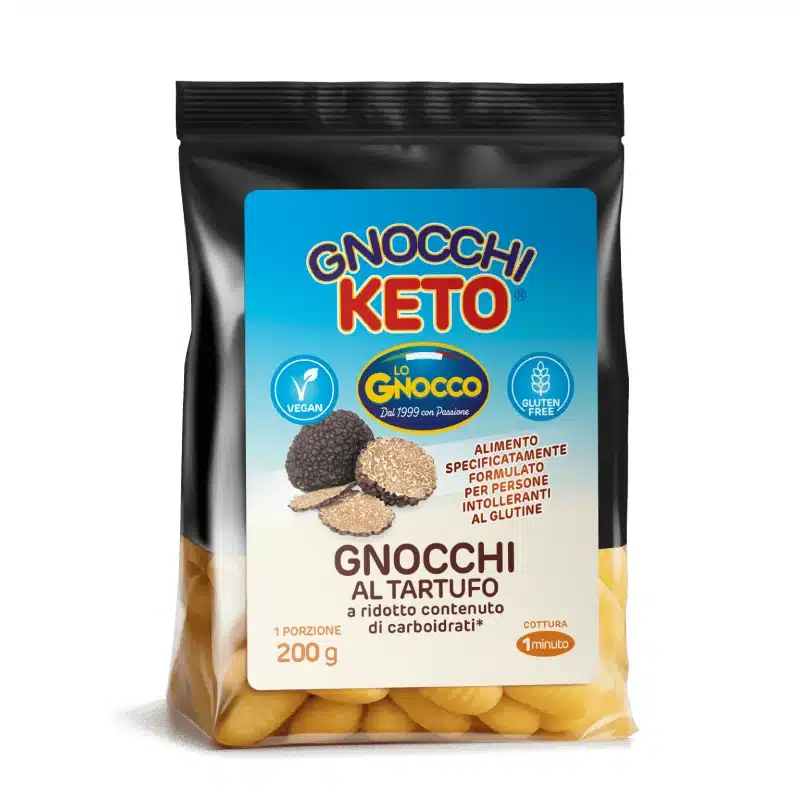 gnocchi-tartufo Keto Gnocchi al Tartufo 250gr Vegani e Senza Glutine - Lo Gnocco