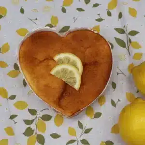 torta keto al limone