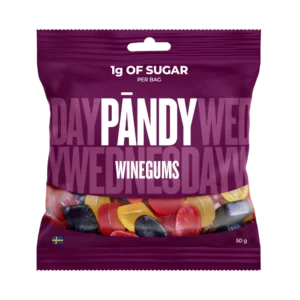 Caramelle gommose keto al vino 50gr - Pandy