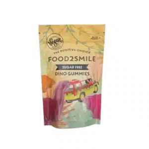 Dinosauri gommosi senza zucchero 100gr Food2Smile