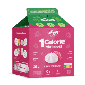 Keto Meringhe con STEVIA LoCCo al Lampone 28gr