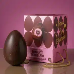 Uovo di pasqua Nocciolato Fondente 300g Choco Zero con Regalo Morellato