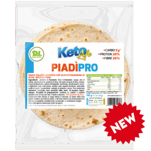 PiadìPro Piadina Keto Low Carb 2x50gr