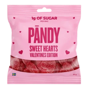 Dolci cuori al lampone 50gr - Pandy