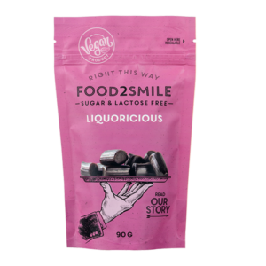 Liquirizia senza zucchero e liquirizia senza lattosio 90gr Food2Smile