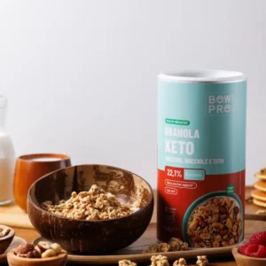 Keto Granola Arachidi, Nocciole & Semi 500gr Bowlpros