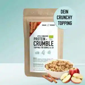 Crumble proteico di mela e cannella 200 g