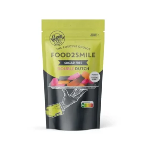 Caramelle ai gusti di frutta e liquirizia DoubleDutch 85gr Food2Smile