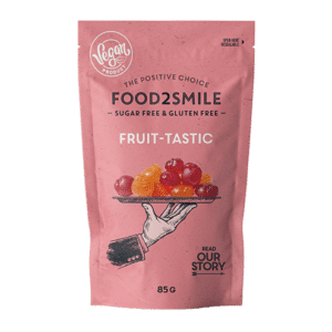 Caramelle arancia e ciliegia Fruit-tastic 85gr Food2Smile