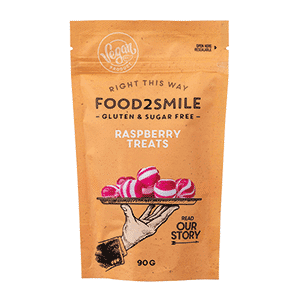 Caramelle al lampone Raspberry Treats 85gr Food2Smile